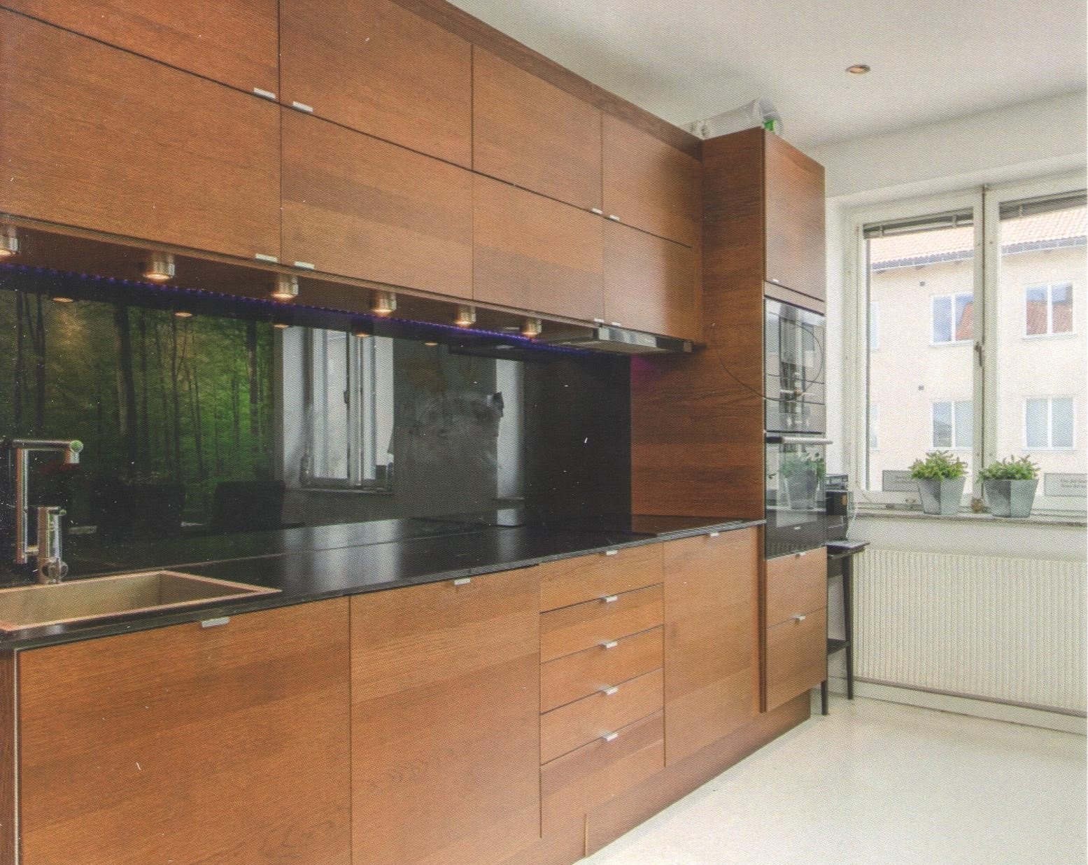 Glasmålarvägen i Enskededalen