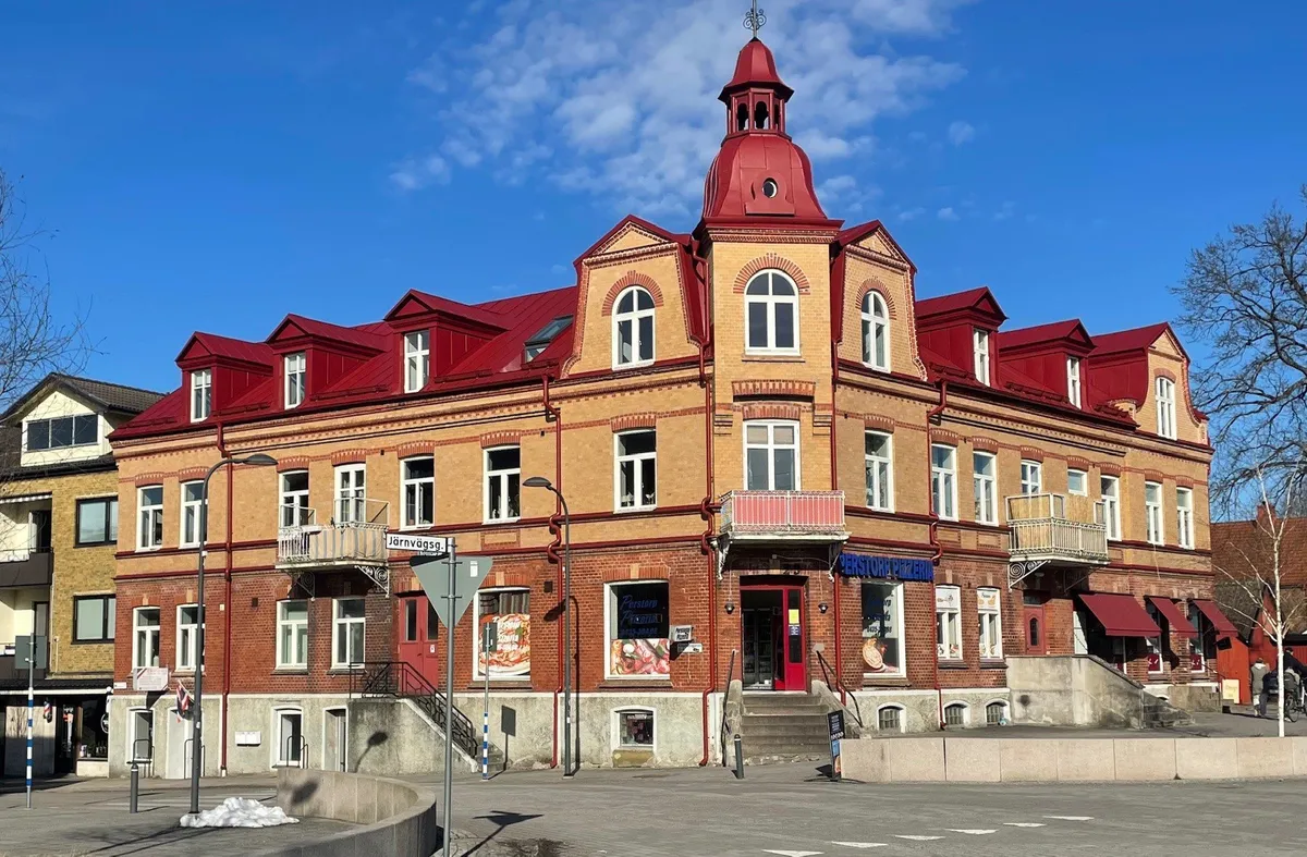 Järnvägsgatan i Perstorp