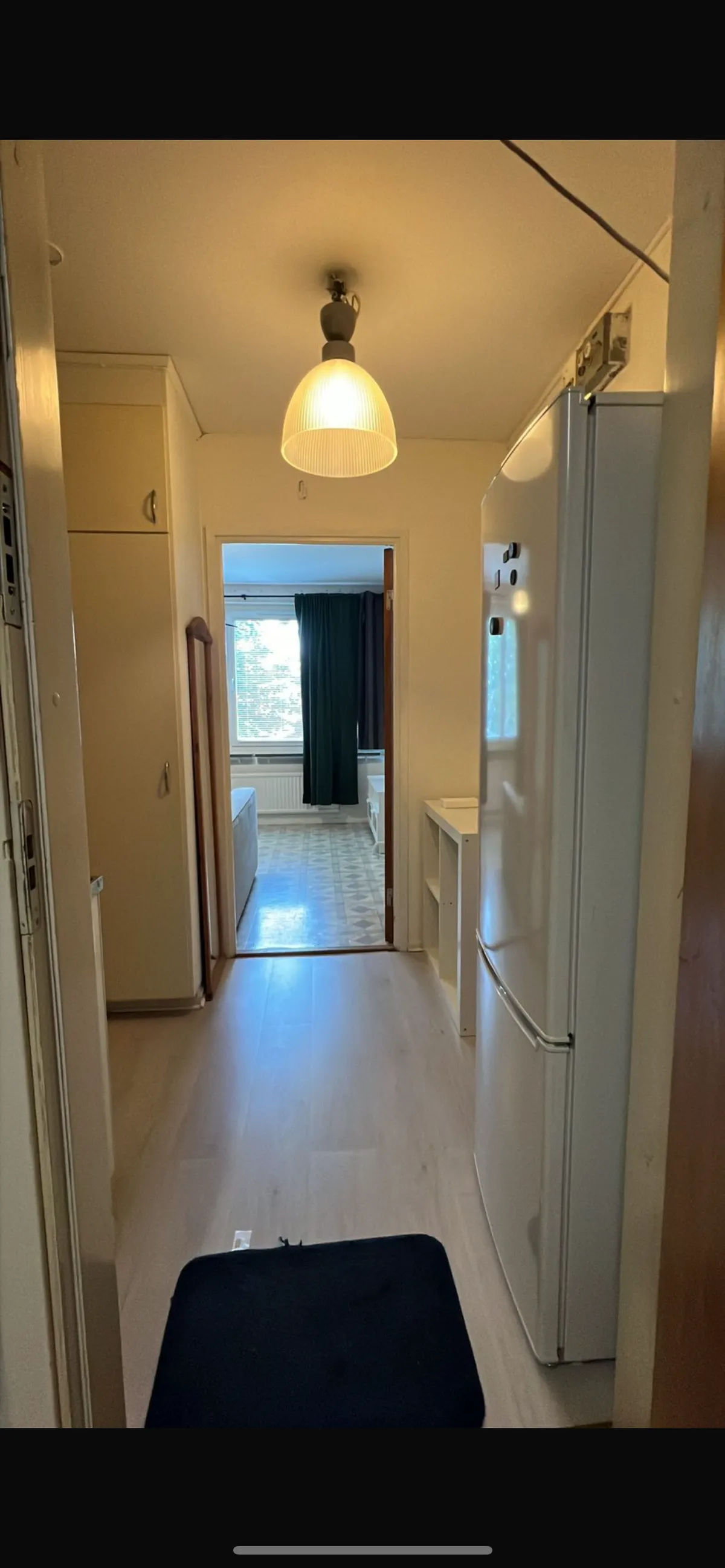 Vallhornsvägen i Skogås