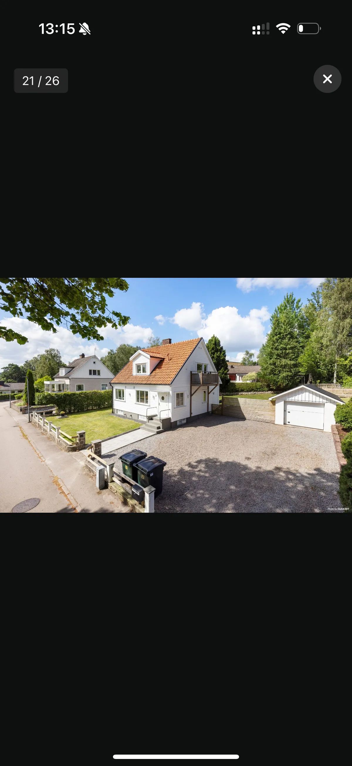 Järnblästgatan i Örkelljunga