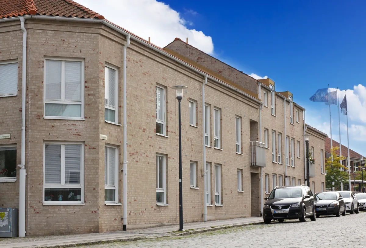 Järnvägsgatan i Simrishamn