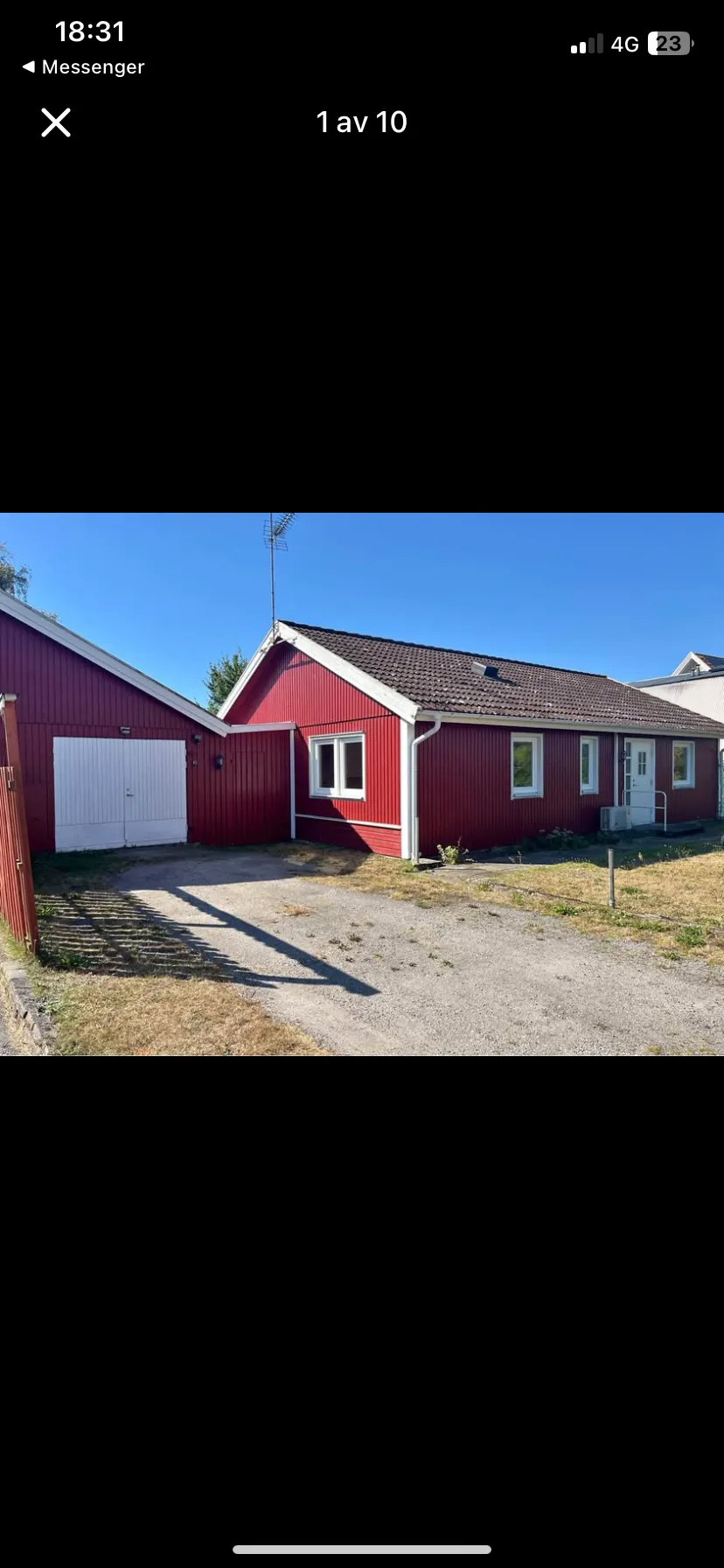 Västra Mjällbyvägen i Sölvesborg