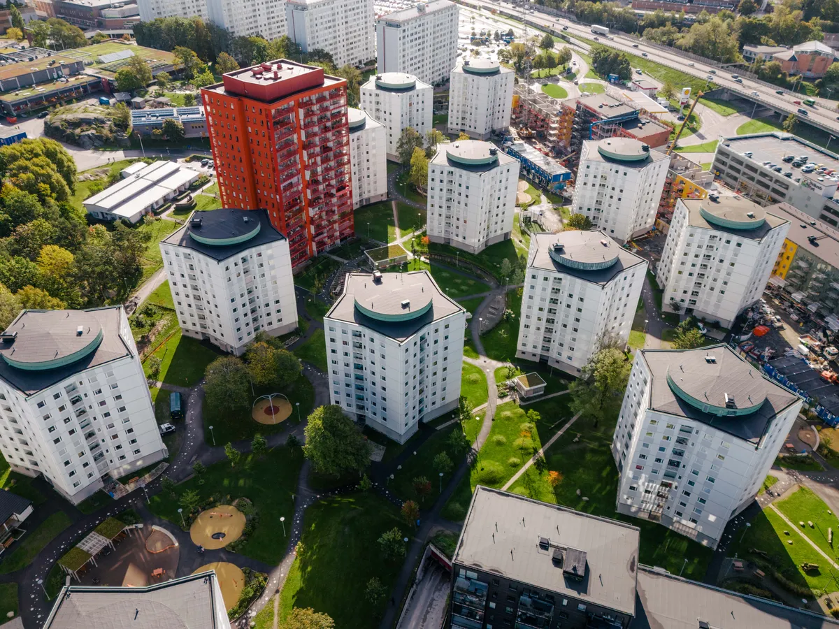 Munspelsgatan i Västra frölunda