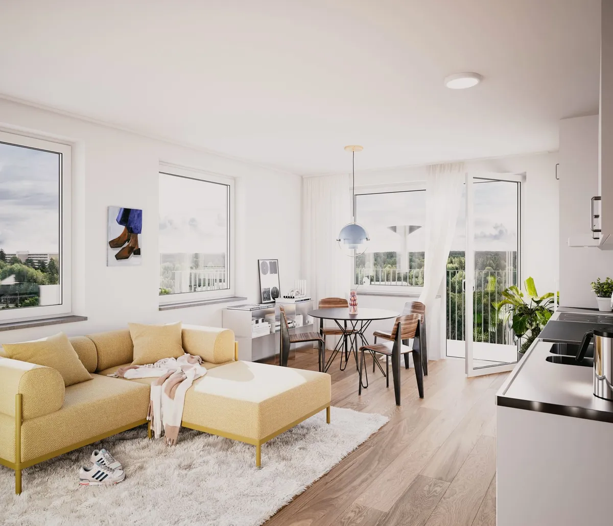 Forskarvägen i Flemingsberg