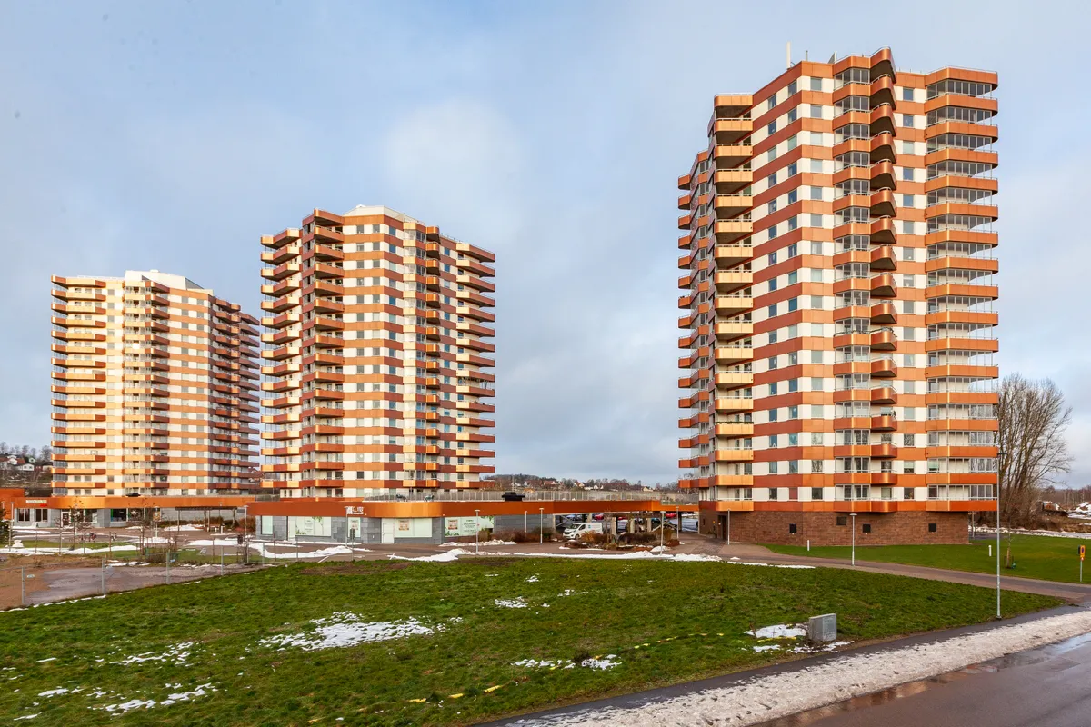 Tegelbruksvägen i Halmstad