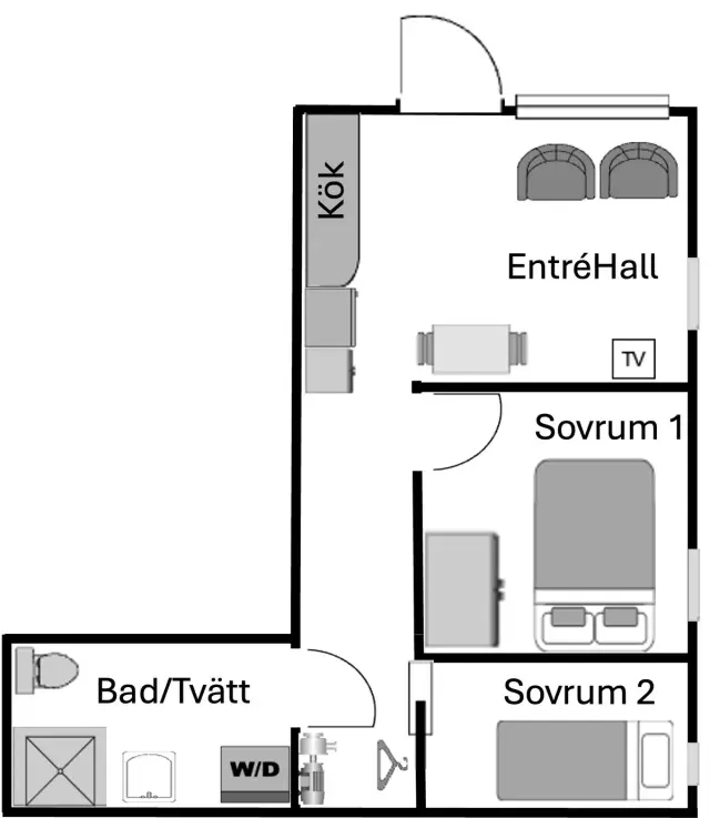 Hyresbostad på Mölndal i molndal