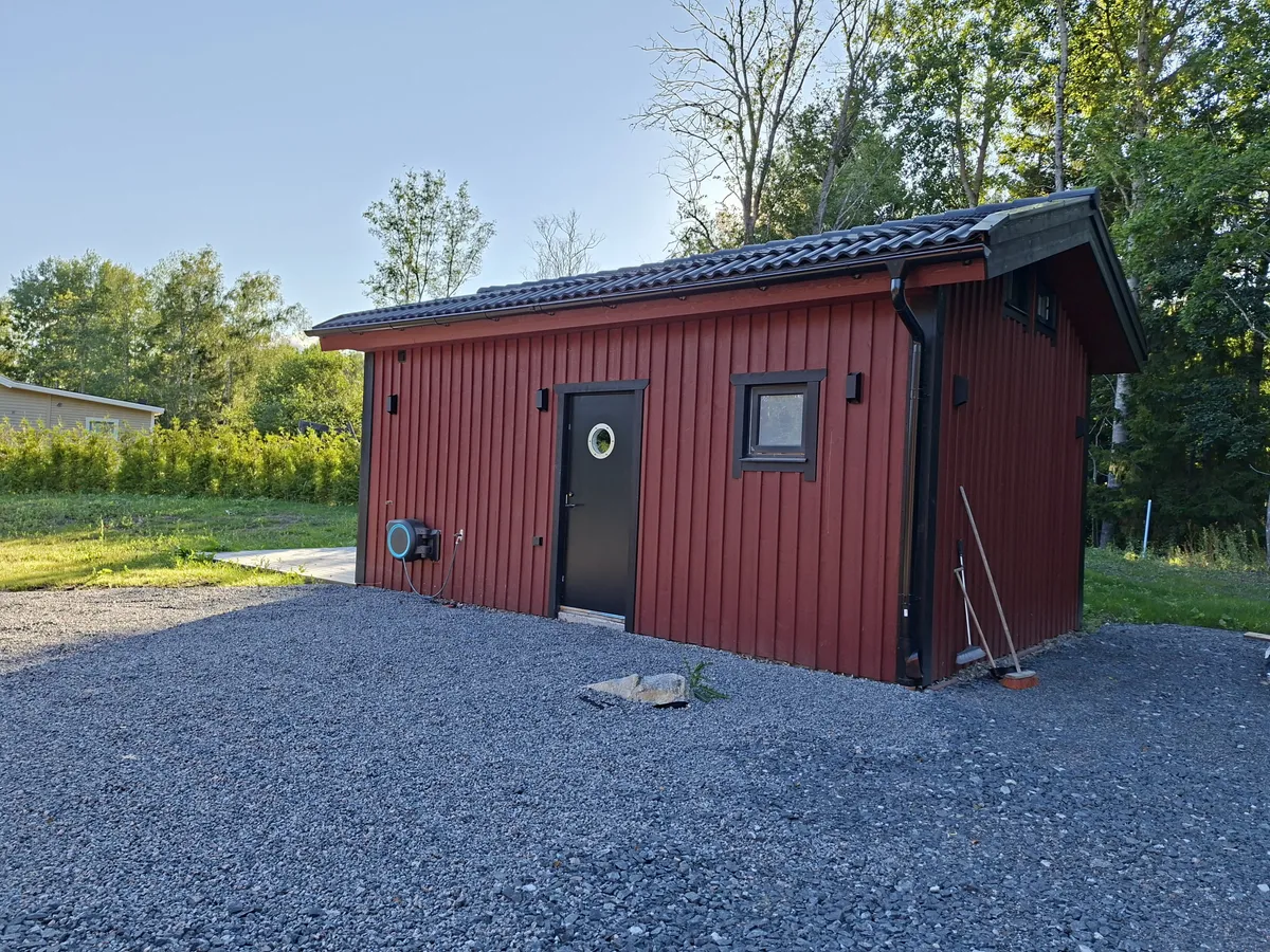 Stuga på Mörbytorpsvägen i Vallentuna
