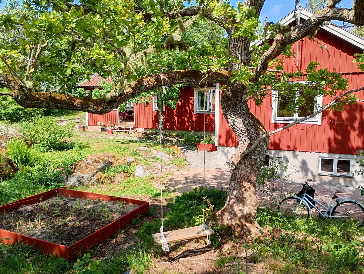 Hus på Simpnäsvägen i Väddö