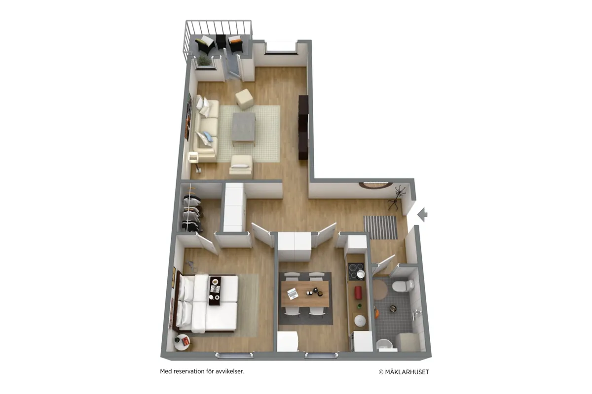 Lägenhet på Lindormsgatan i Borås