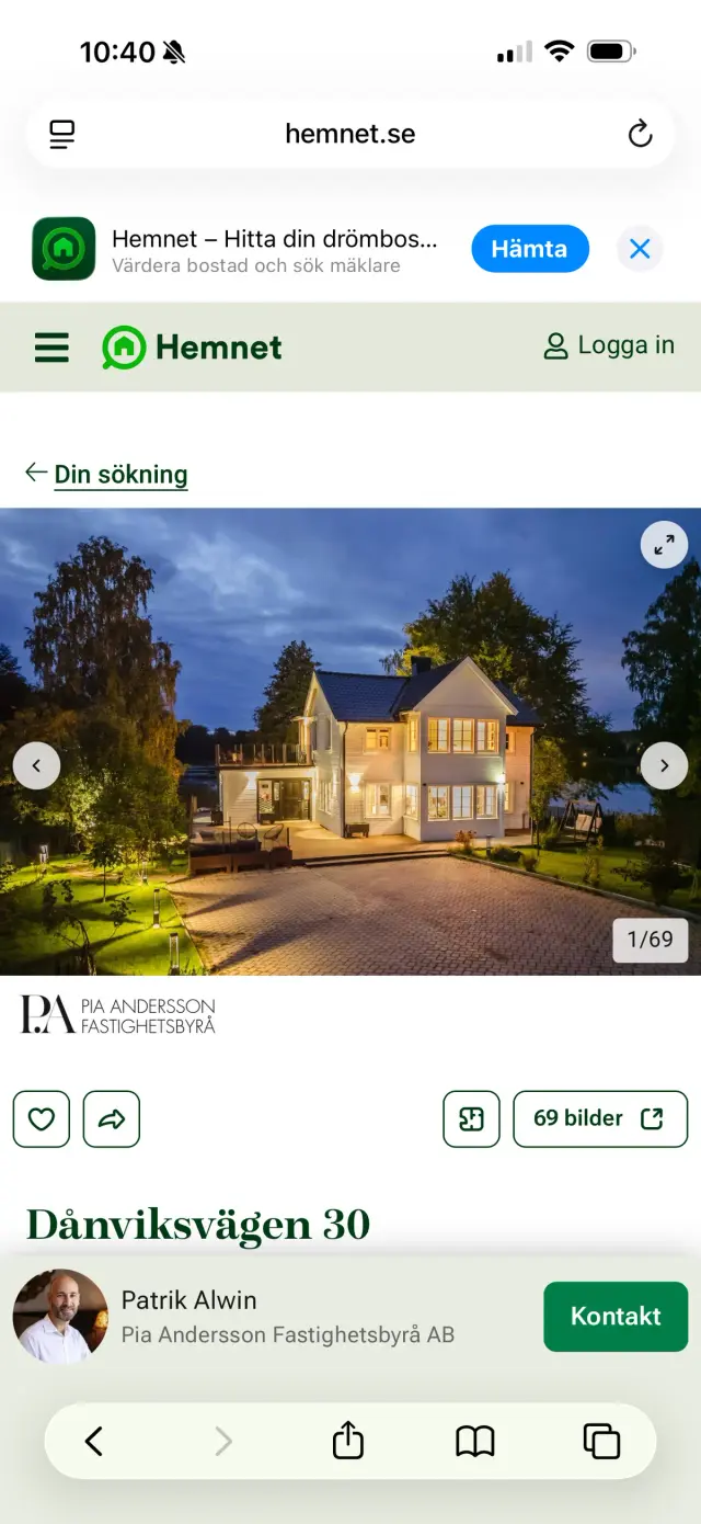 Hyresbostad på Rönninge i ronninge