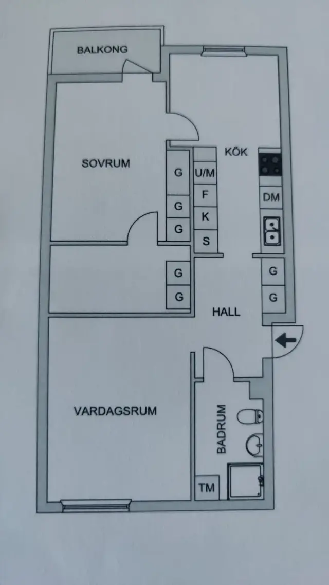 Hyreslägenhet på Mölndal i molndal
