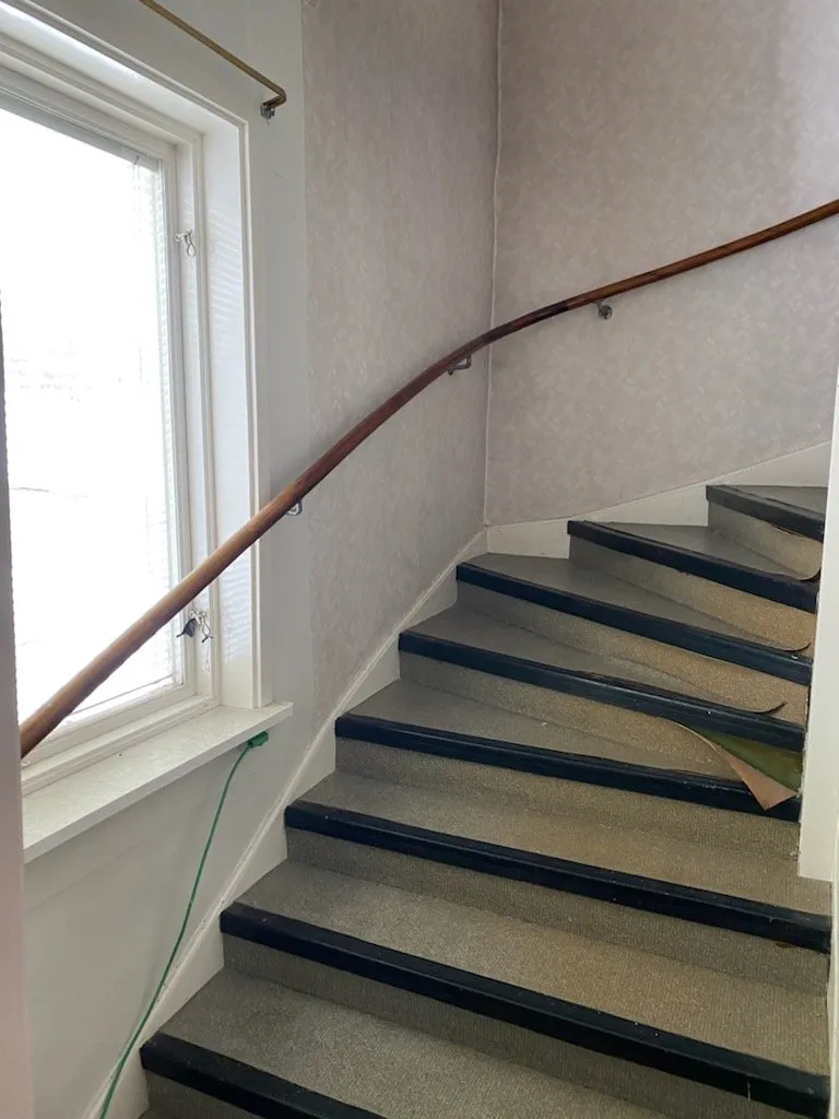 Hus på Västrabygatan i Öje