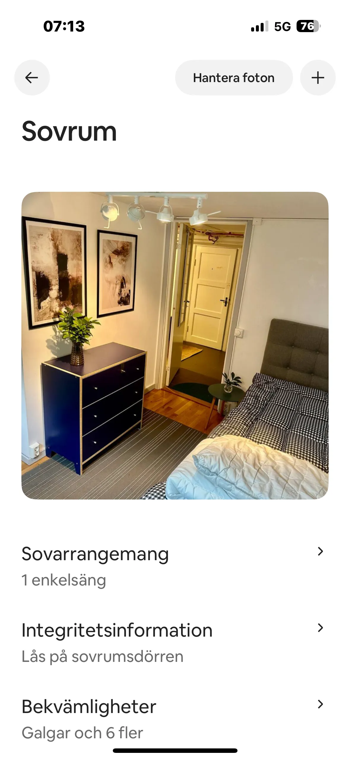 Rum på Frimurargatan i Jönköping