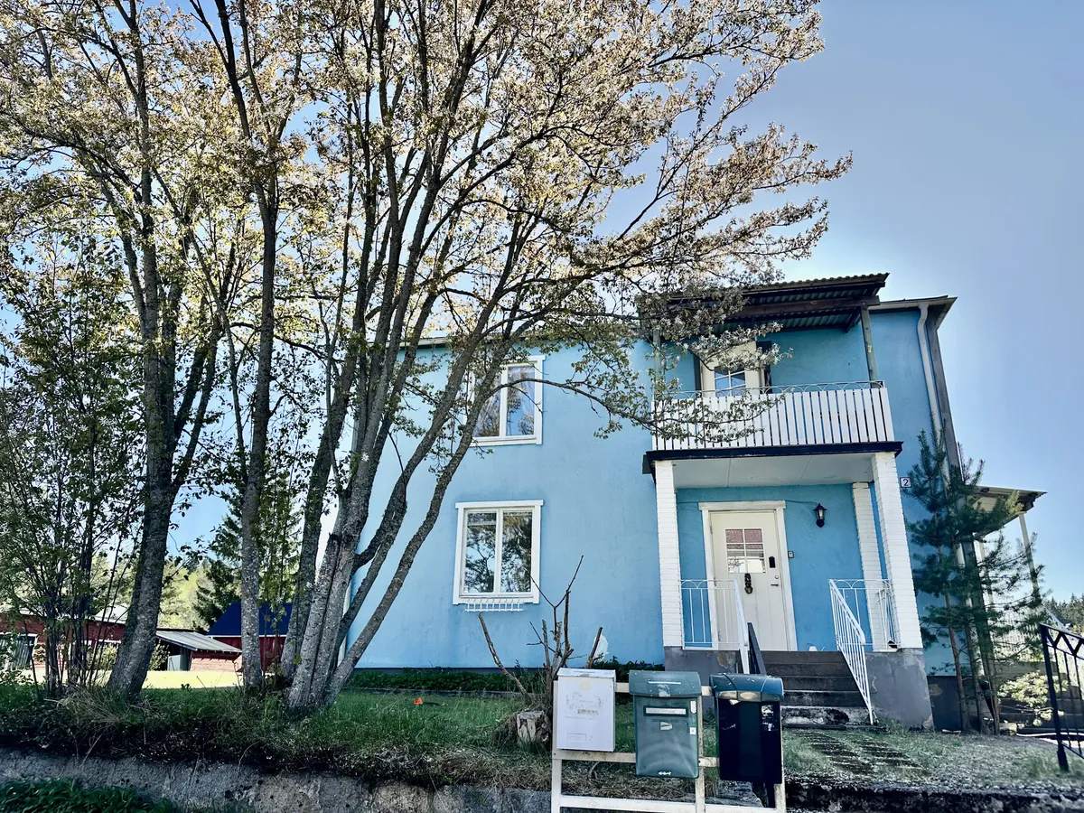 Hus på Smålandsgatan i Mariannelund