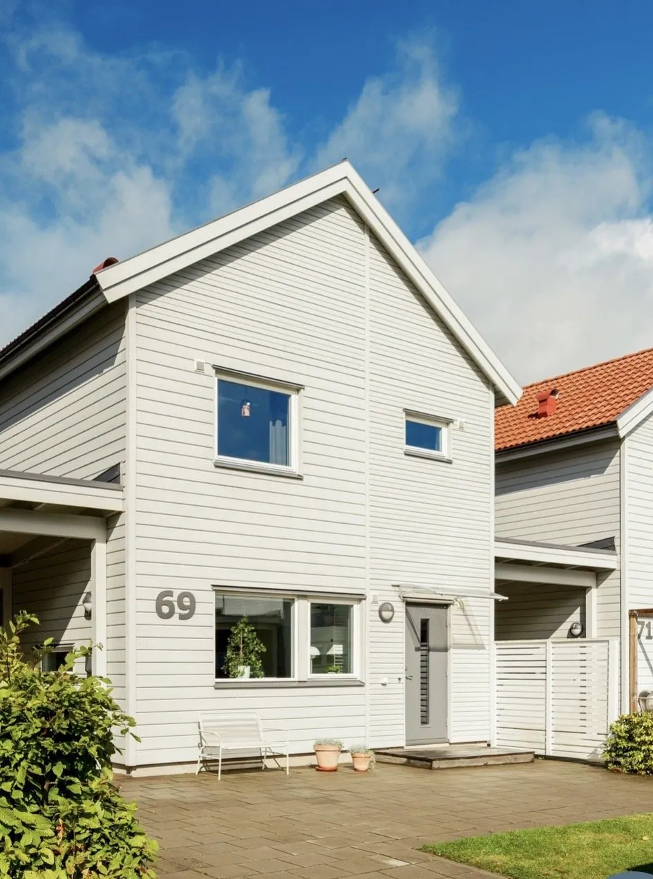 Parhus på Ekesåsvägen i Växjö