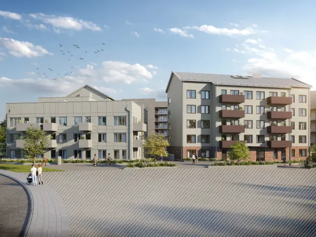 Hyreslägenhet på Hovås i hovas