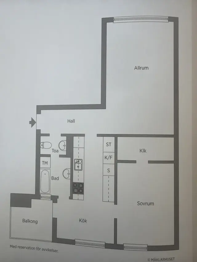 Hyreslägenhet på Tumatorpsvägen i Simrishamn