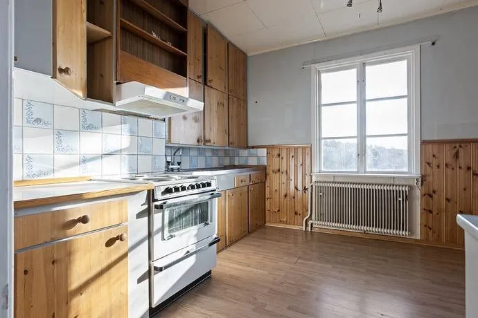 Hus på Byvägen i Södertälje