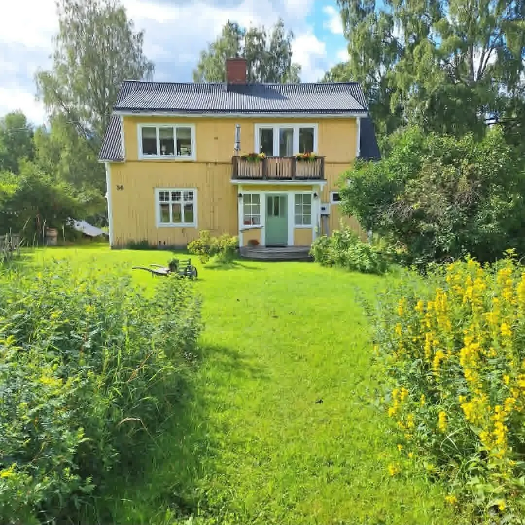 Hus på Sörnackstavägen i Sundsvall
