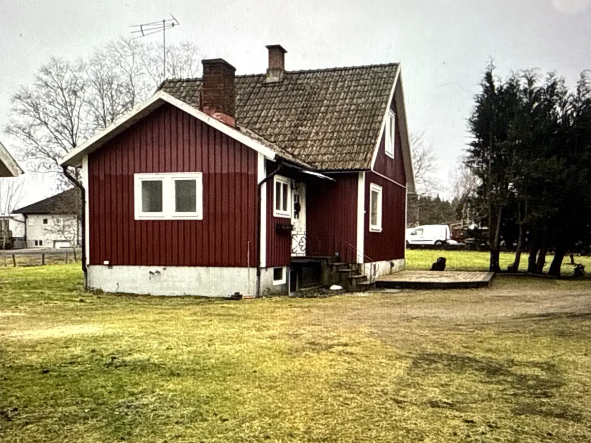 Hus på Korgmakarevägen i Vittsjö