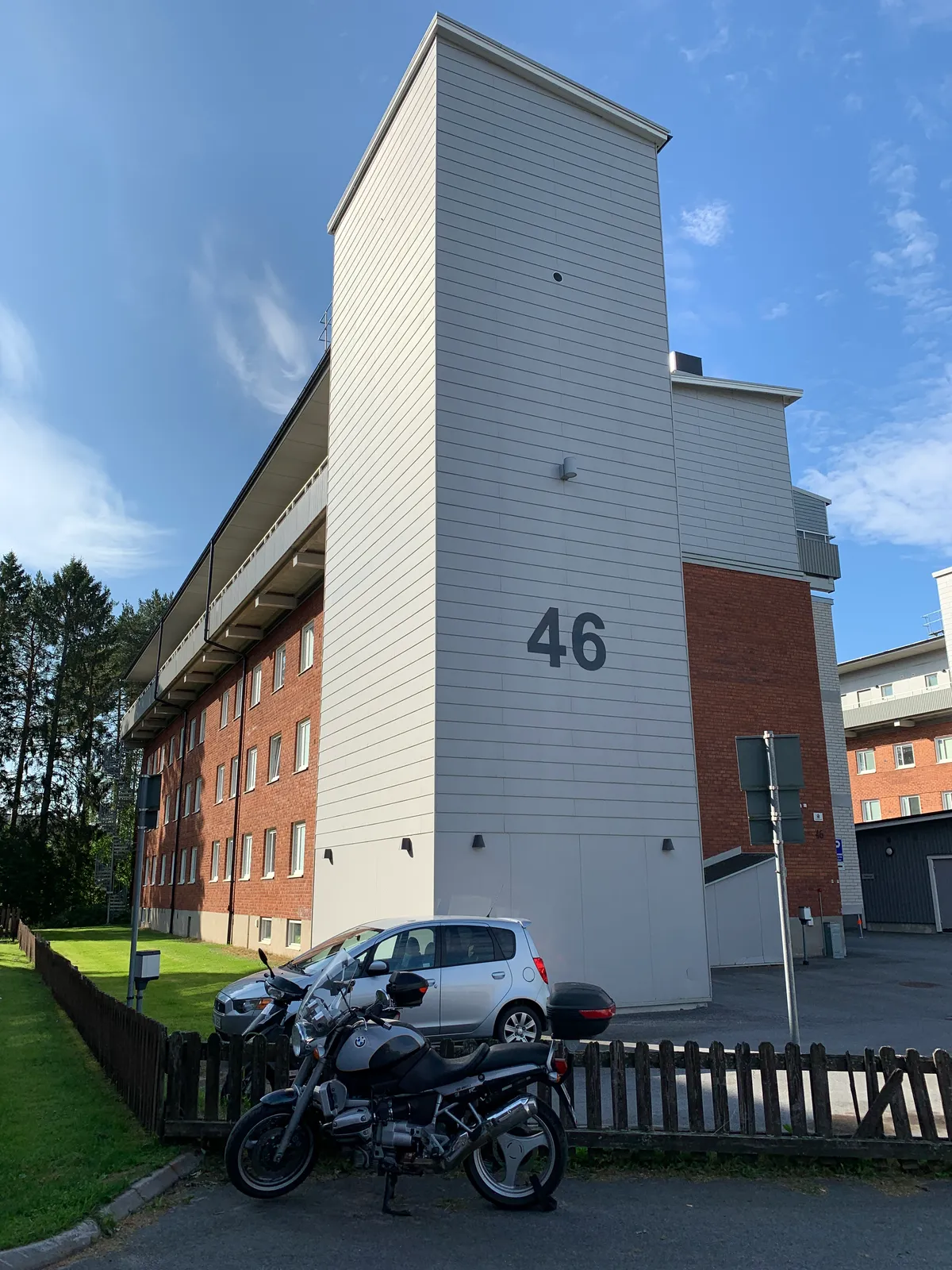 Korpralsvägen i Umeå