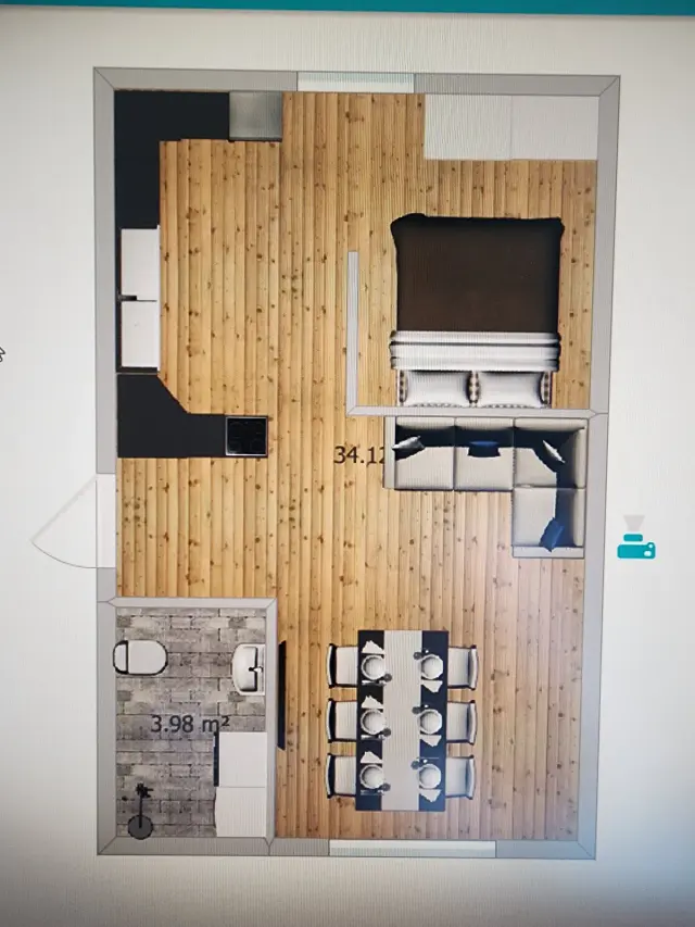 Hyresbostad på svedjan i Överkalix