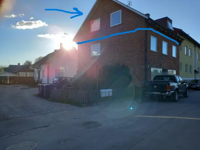 Hyreslägenhet på Ryd i ryd