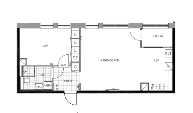 Hyreslägenhet på Sundbyberg i sundbyberg