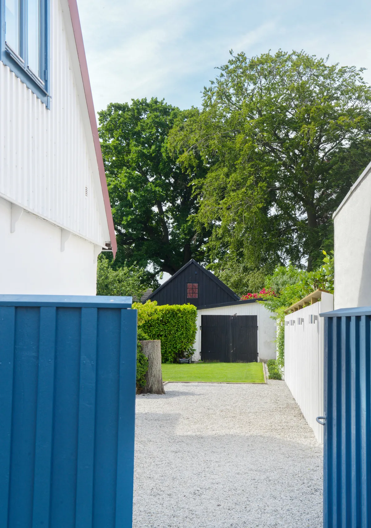 Hus på Dykerigatan i Skanör