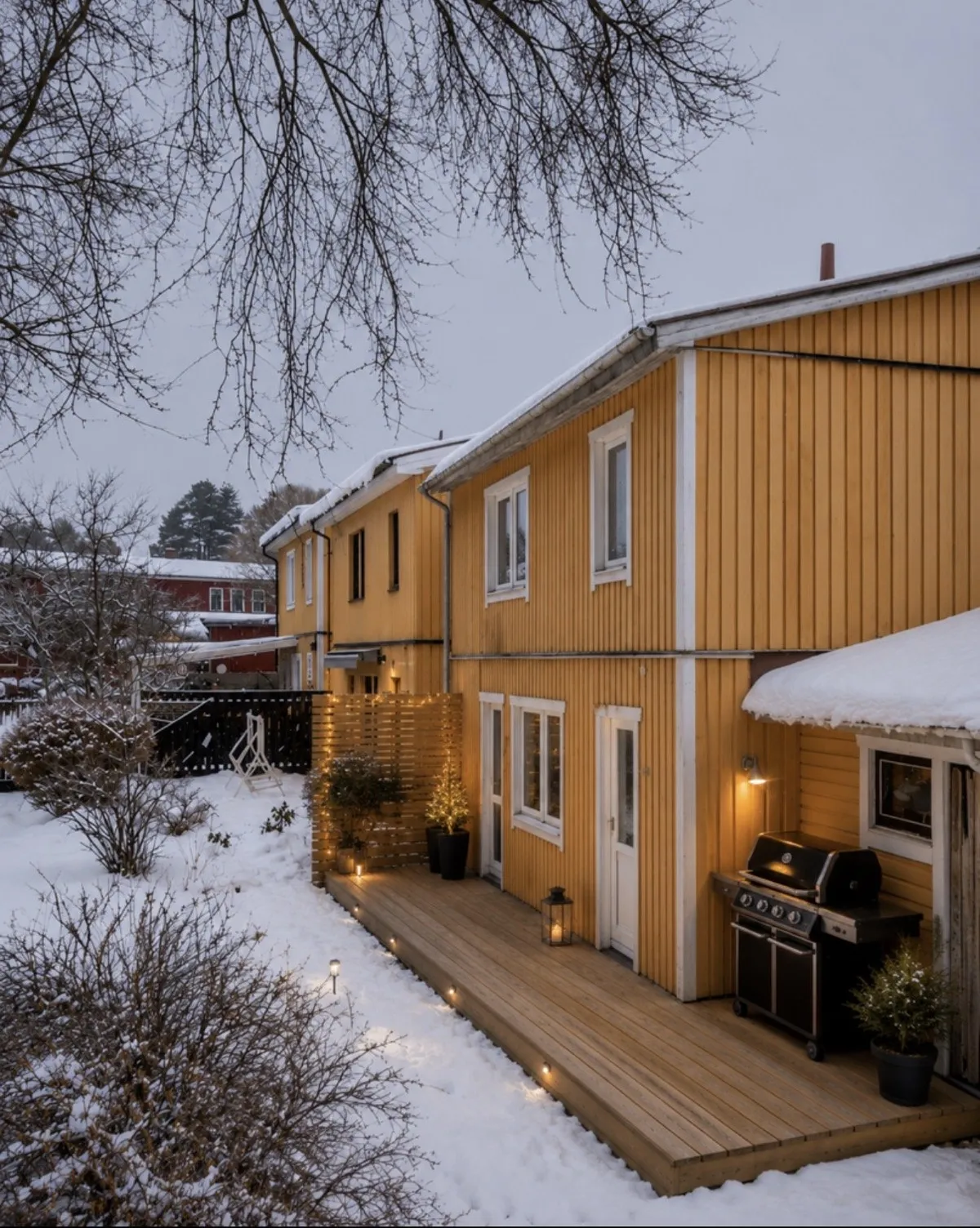 Radhus på Herrhagsvägen i Falun