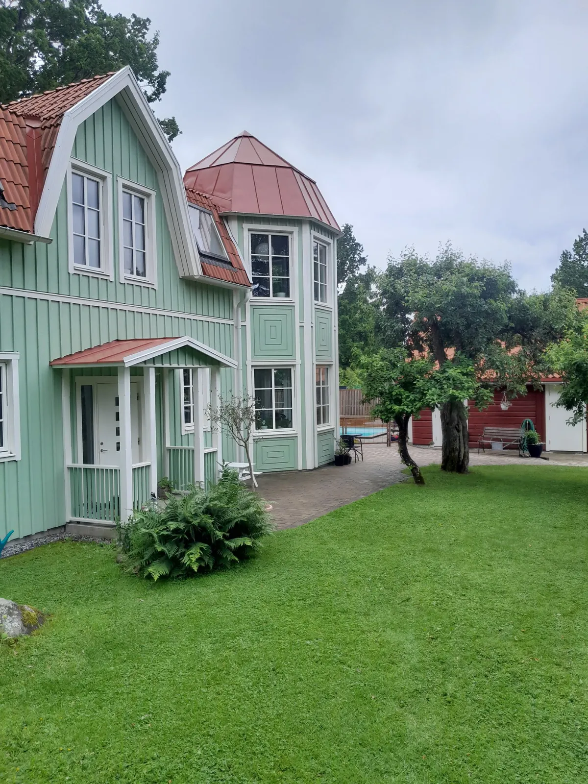 Hus på Ekbacken i Glanshammar