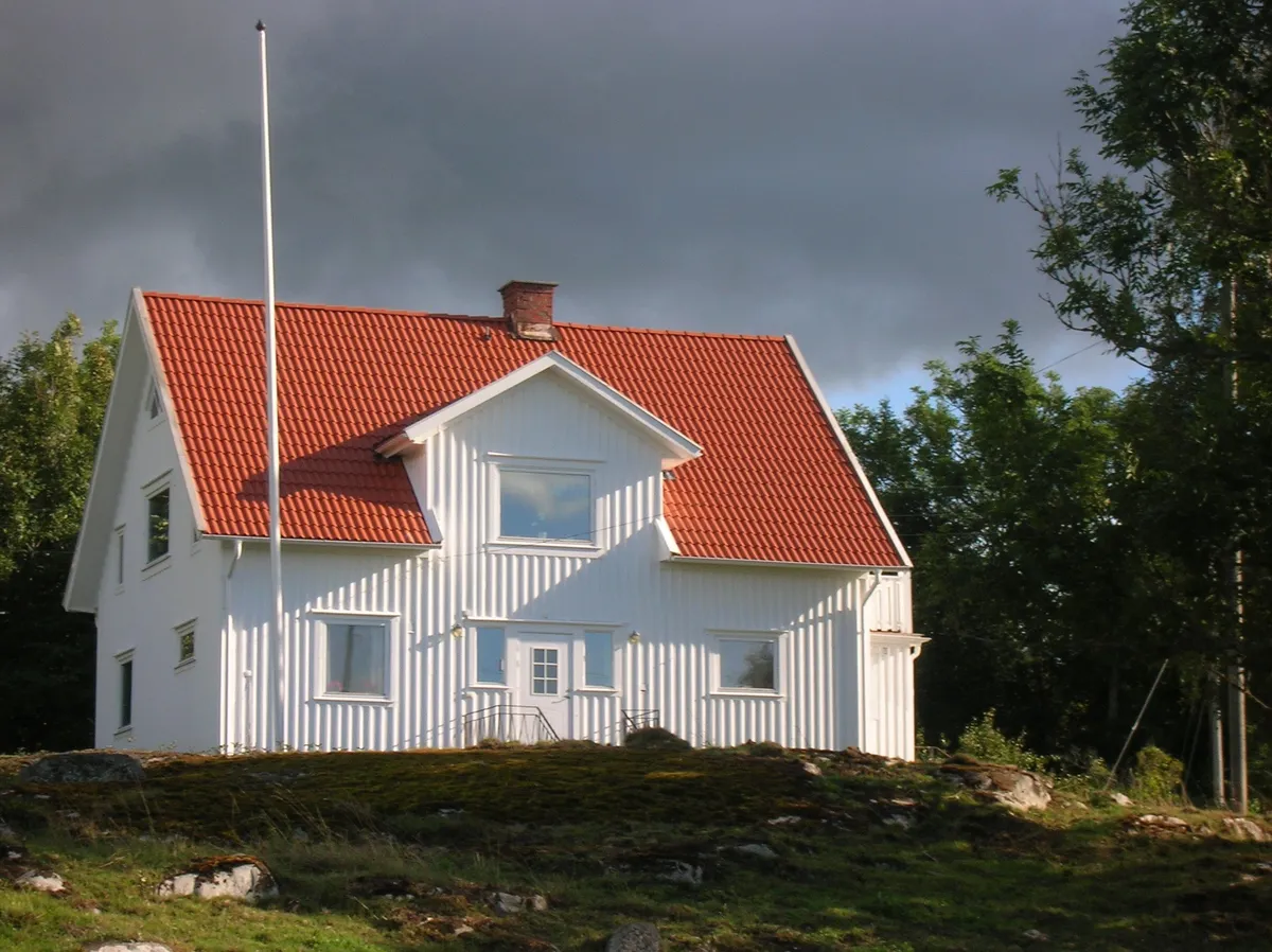 Hus på Kyrkeby i Harestad