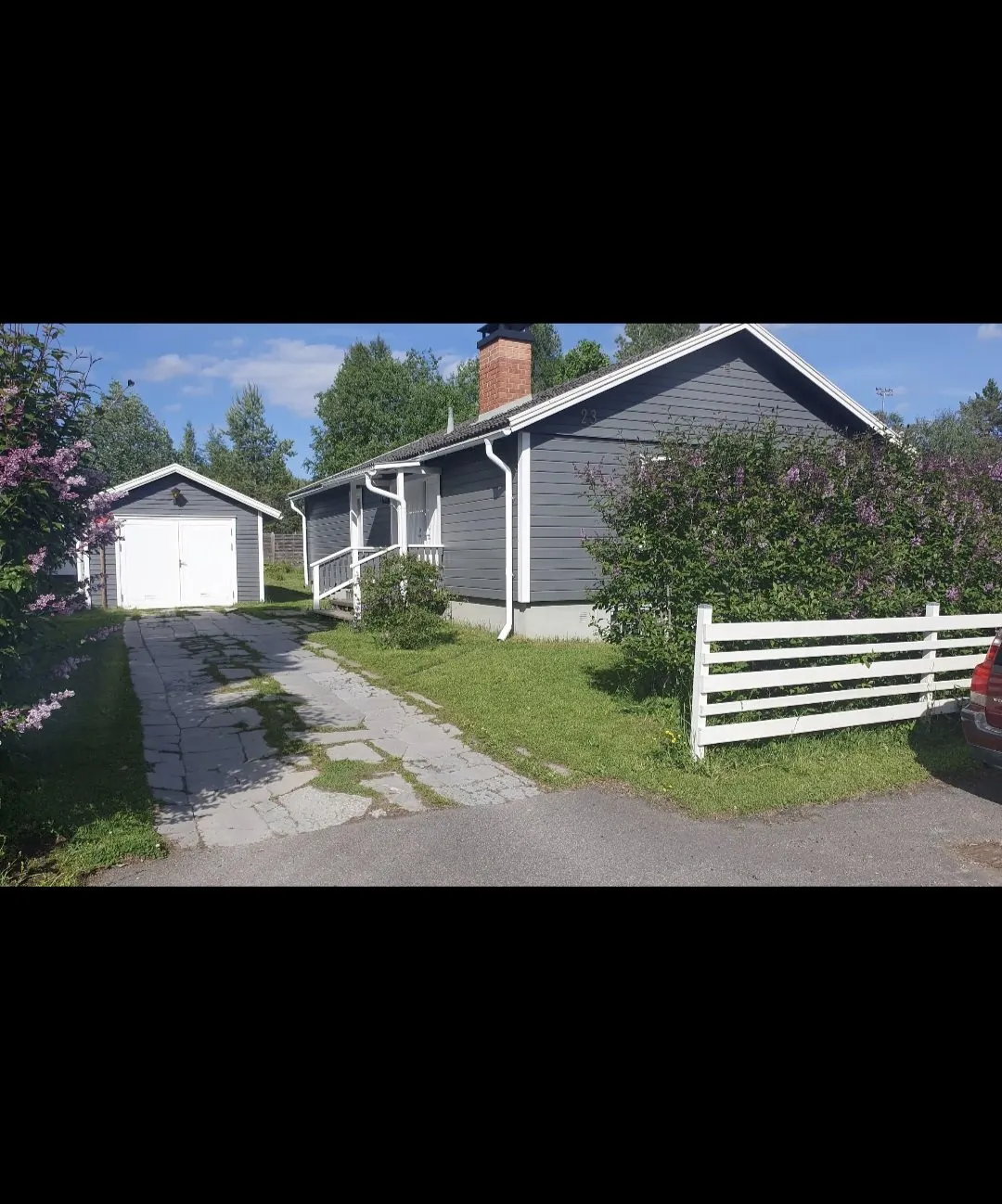 Hus på Klingervägen i Östersund