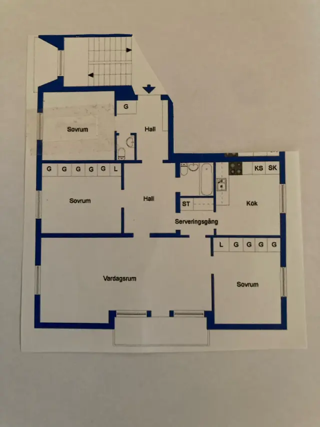 Hyreslägenhet på Örnsköldsvik i ornskoldsvik
