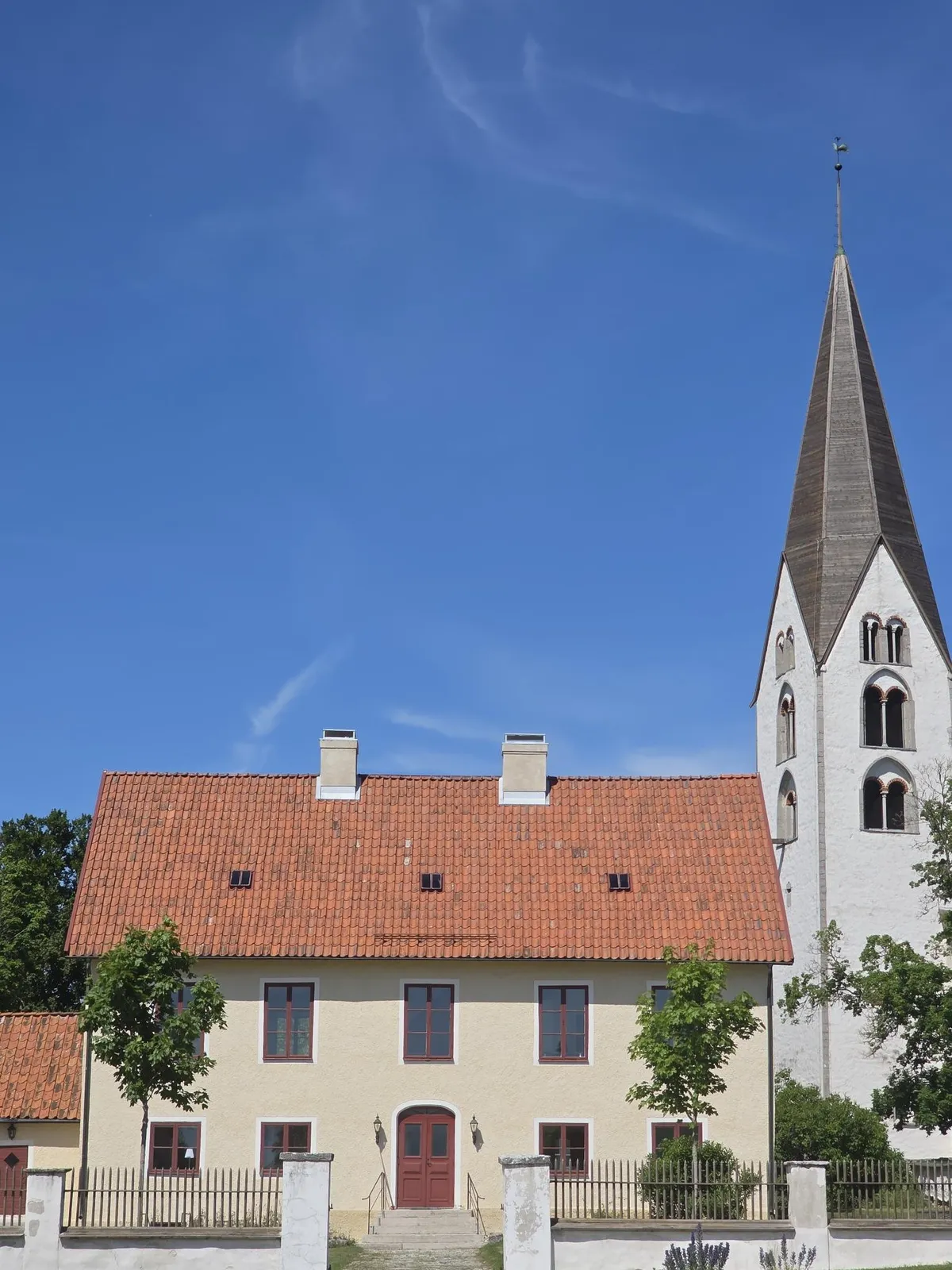 Hus på Othem Prästgården i Slite