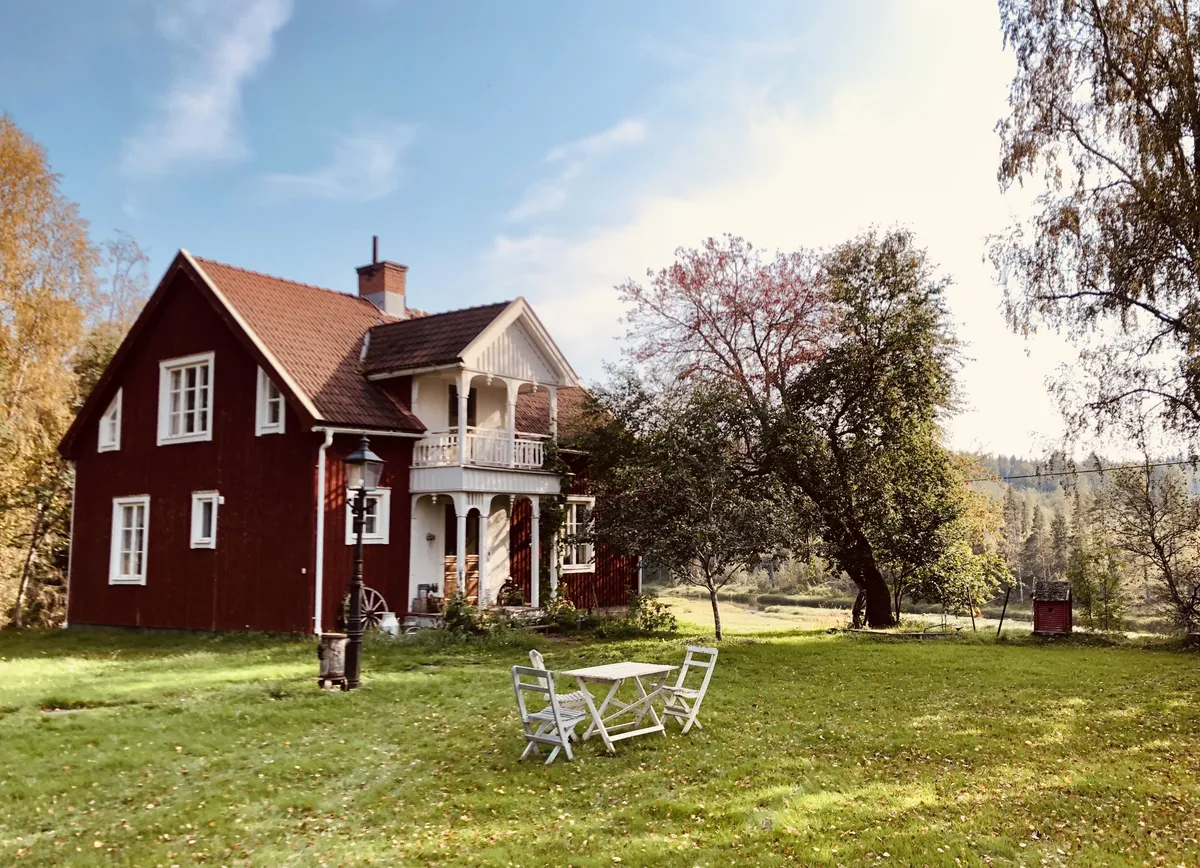 Hus på Kvarnsvedjan i Tavelsjö