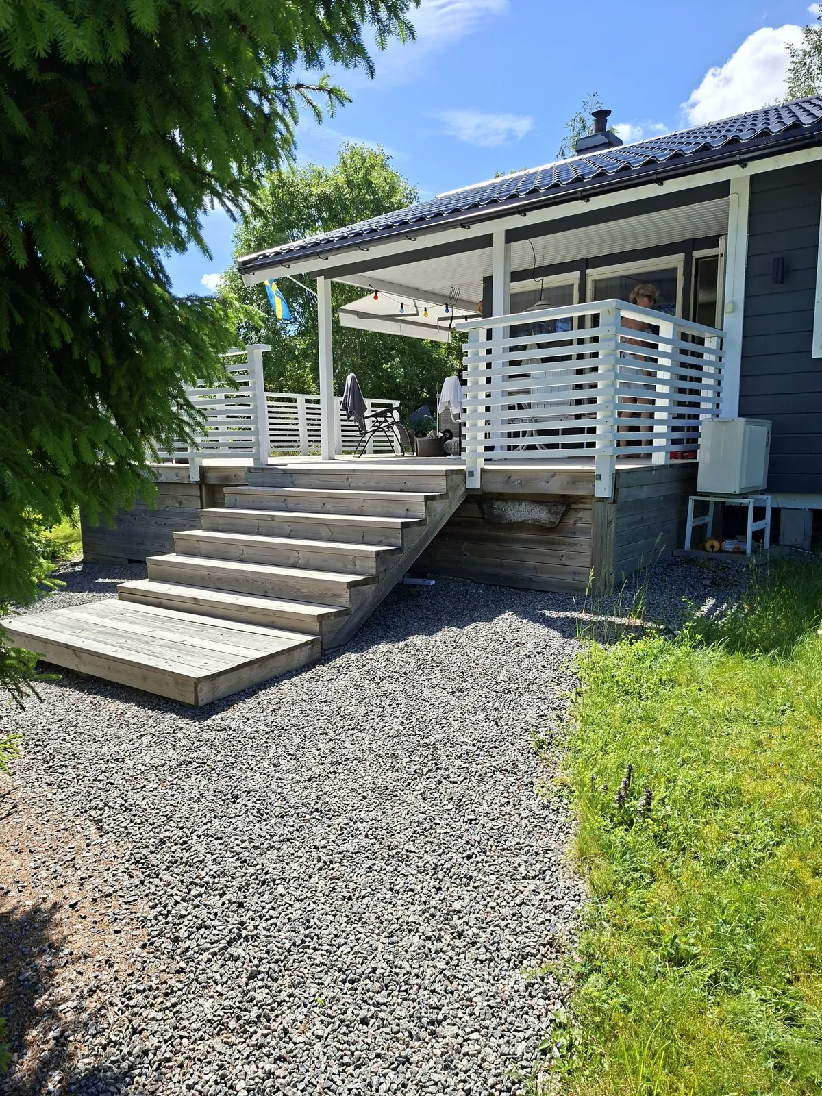 Hus på Bojvägen i Bergshamra