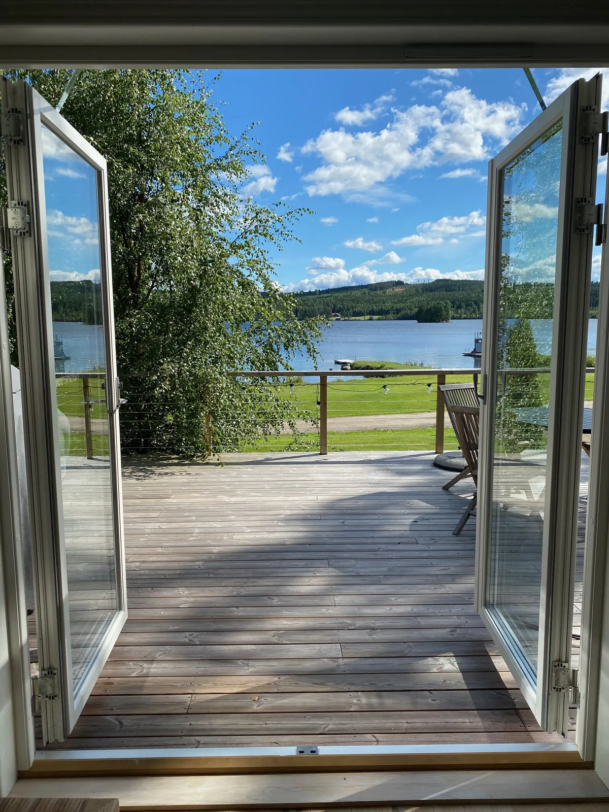 Stuga på Sjörgrå Näset i Bollnäs