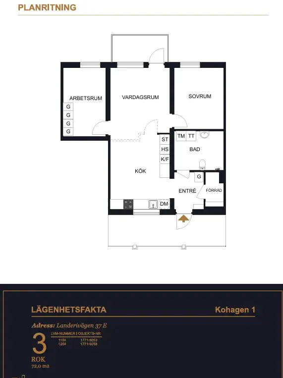 Hyreslägenhet på Vänersborg i vanersborg