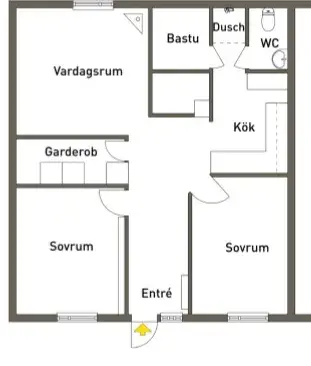 Hyreslägenhet på Huddinge i huddinge