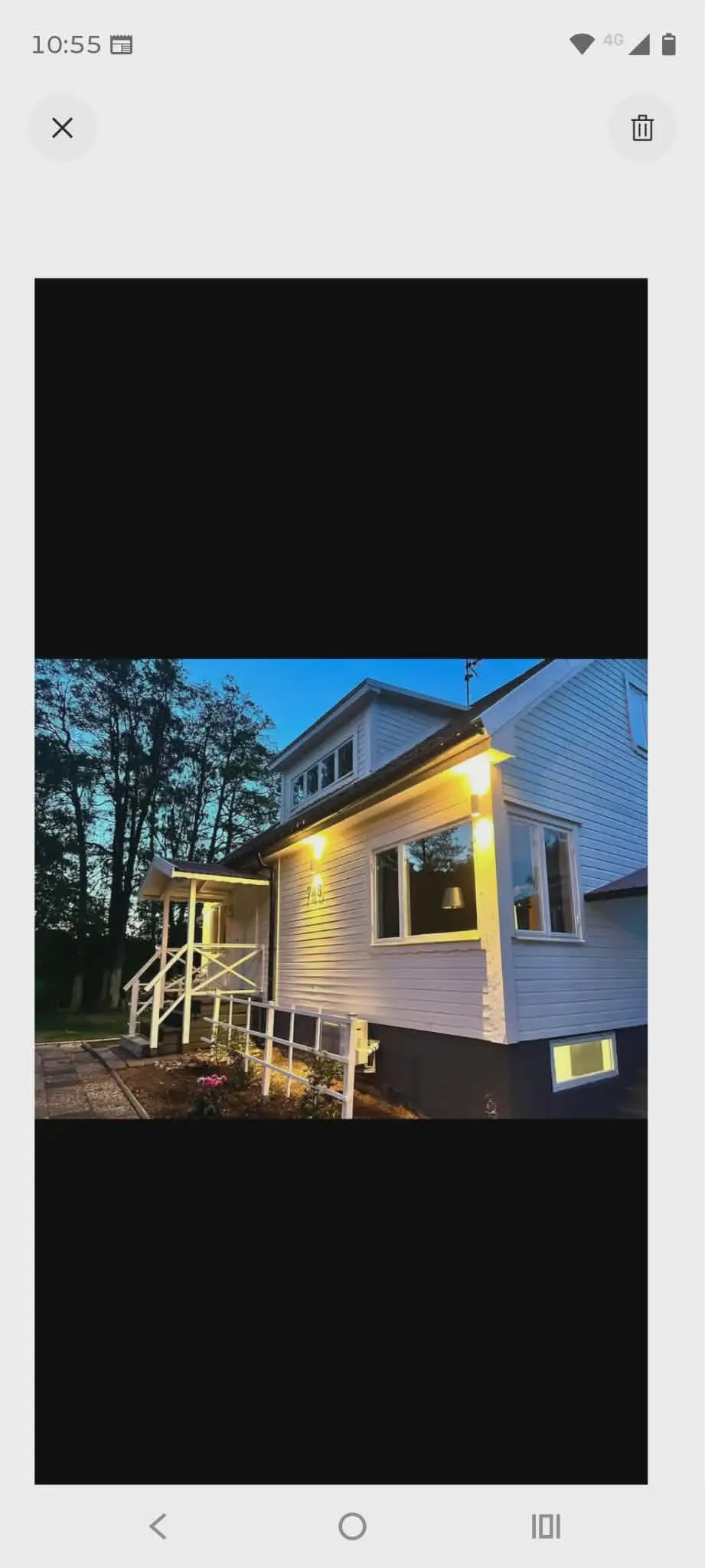 Hus på Skäralid i Ljungbyhed
