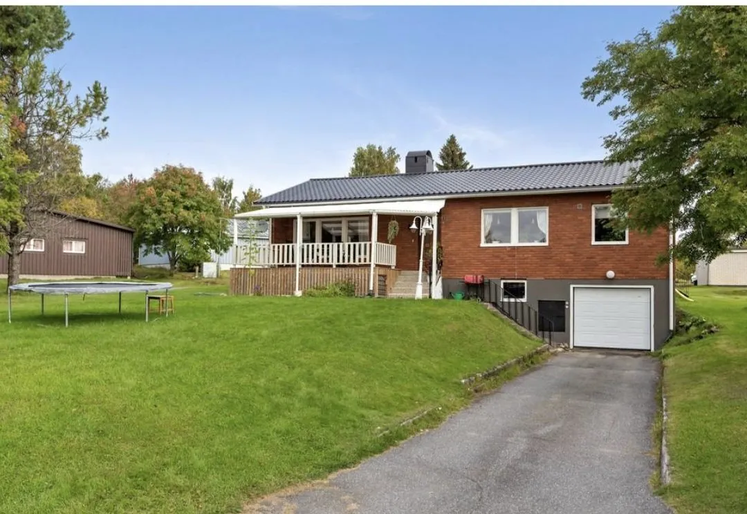 Hus på Garvarevägen i Råneå