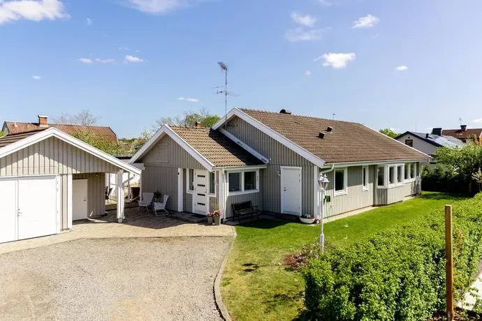 Hus på Thure Sällbergsgatan i Värnamo