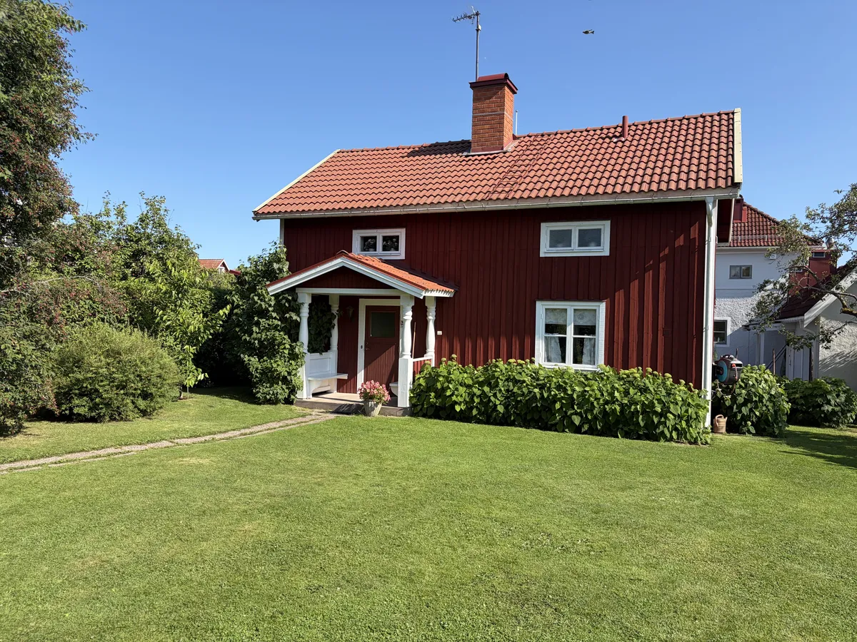 Hus på Gropgatan i Leksand