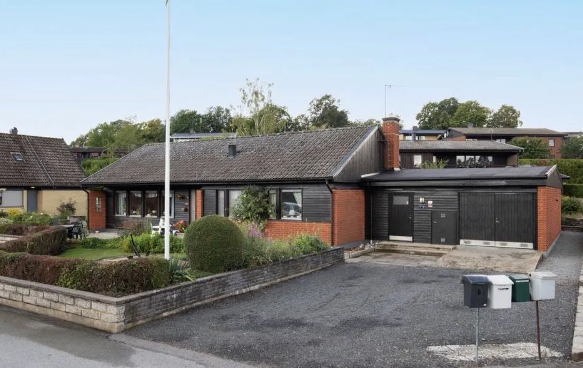 Hus på Blåvingevägen i Karlshamn