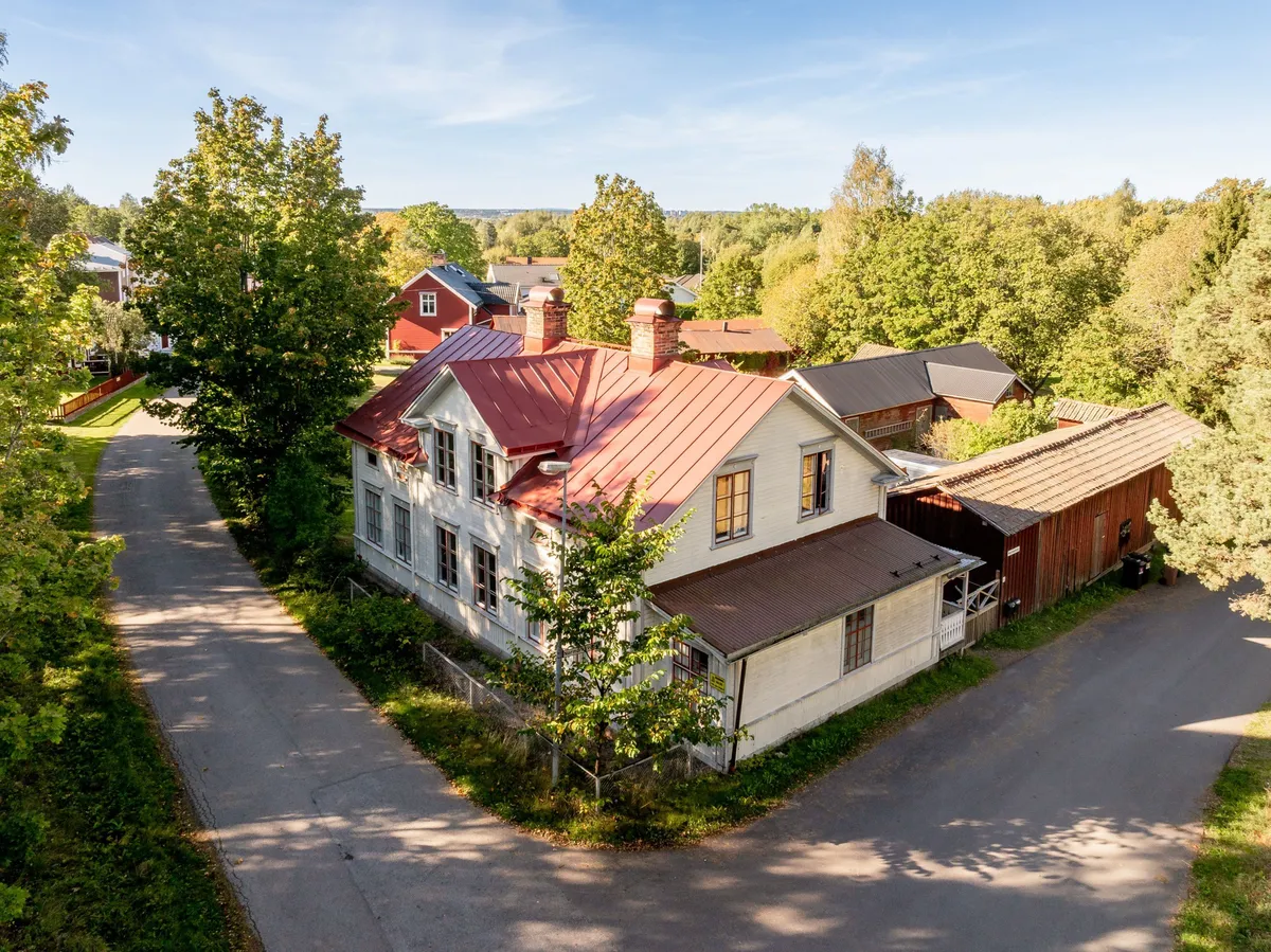Hus på Normarksvägen i Gävle