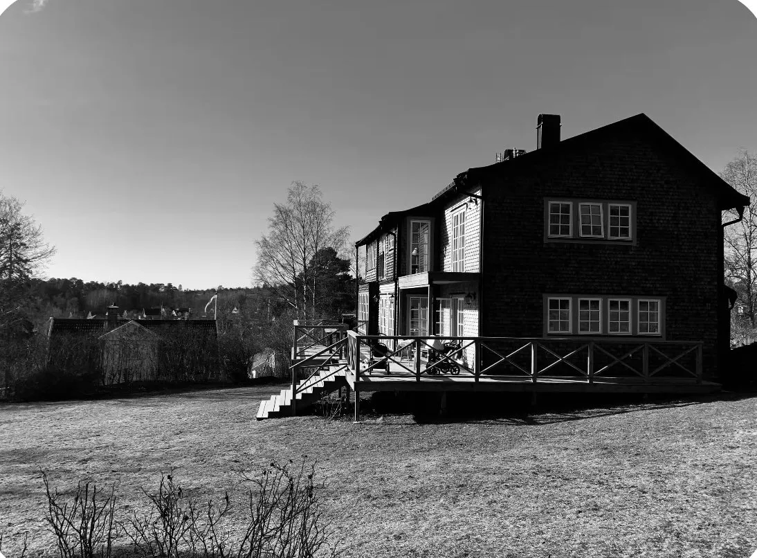 Hus på Högbostigen i Vaxholm
