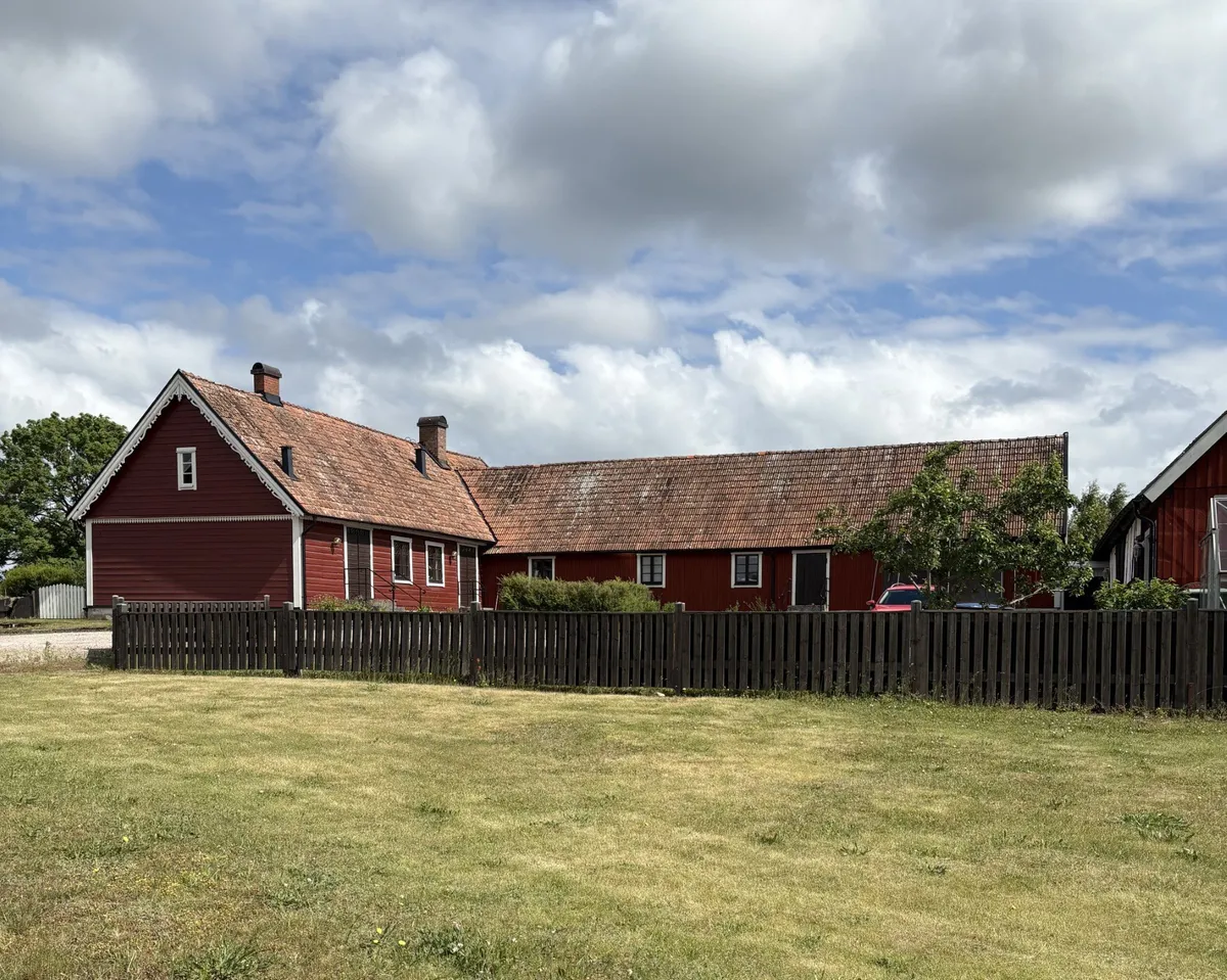 Hus på Norra Bjärlövsvägen i Färlöv