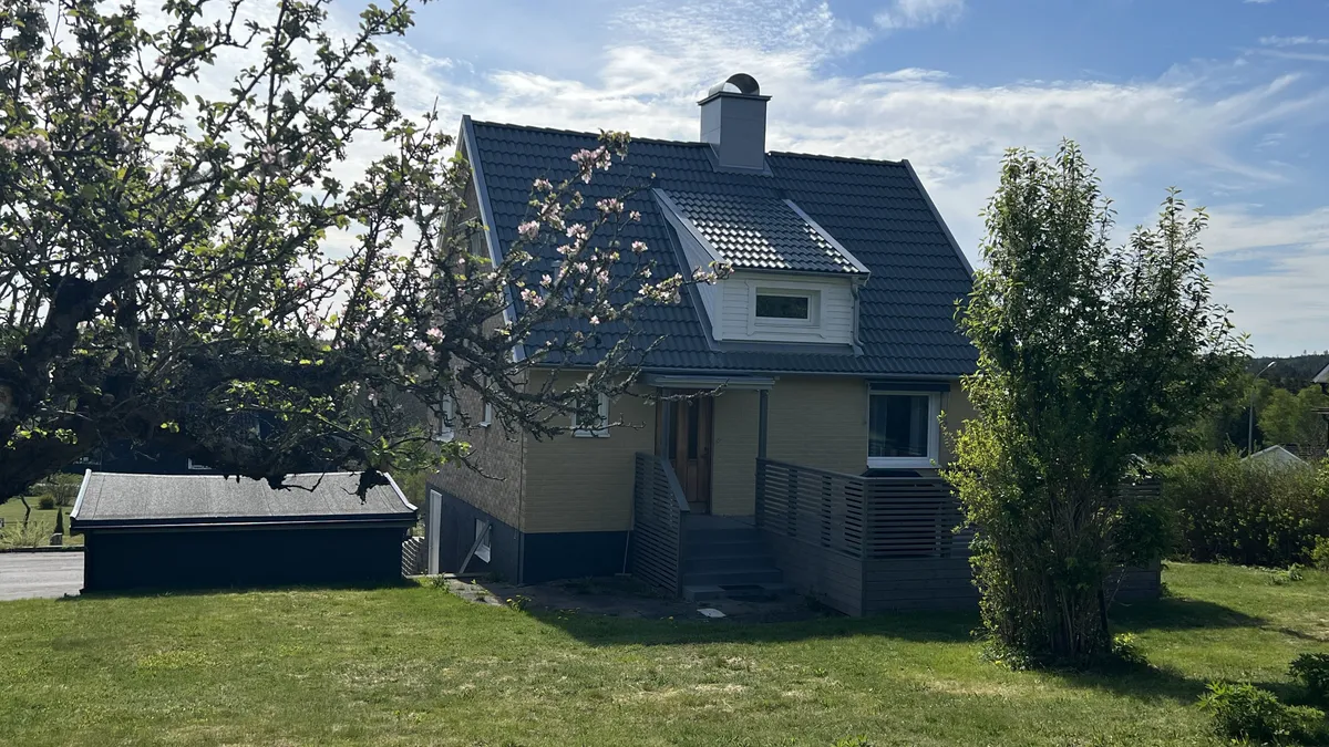 Hus på Klintgatan i Storebro