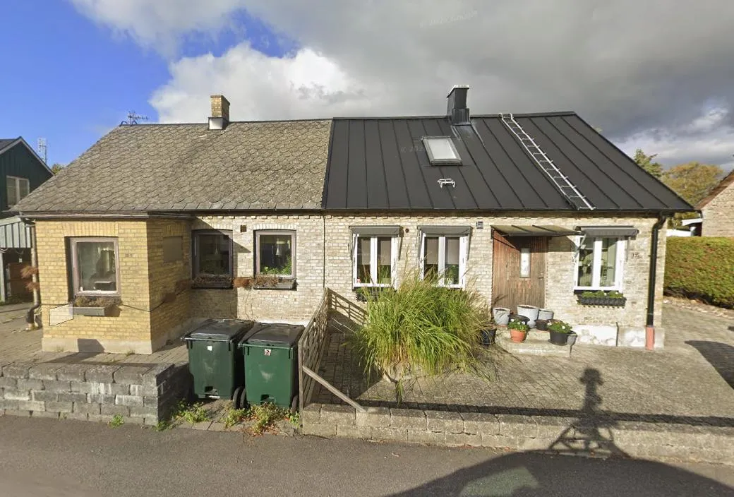 Hus på Prästbergavägen i Lomma